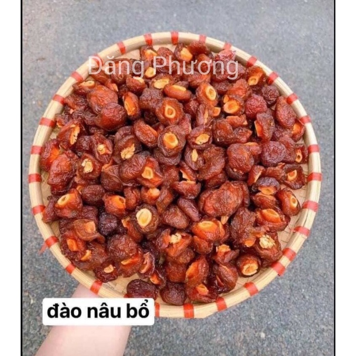 300gr Ô mai đào nâu bổ chua ngọt