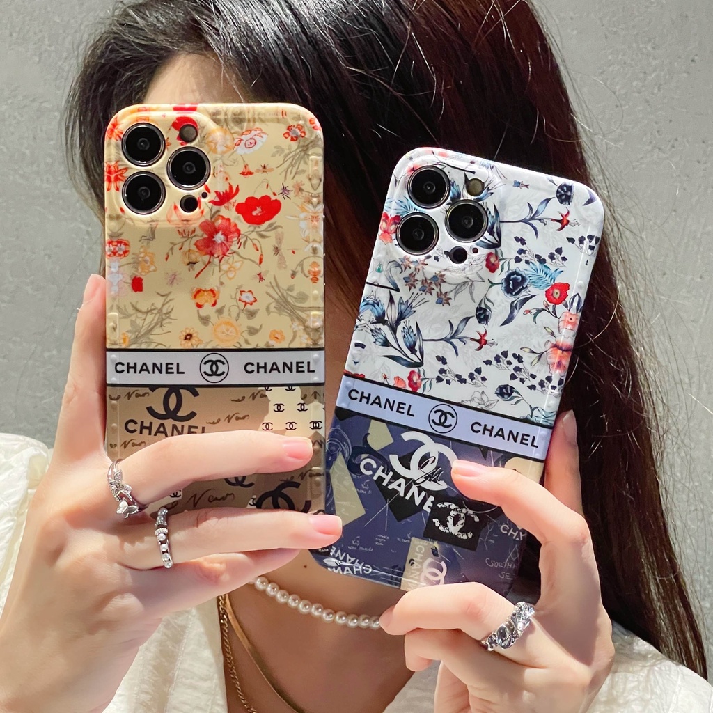 Ốp Điện Thoại Họa Tiết Hoa Sang Trọng Cho iphone 13 Pro Max i13 13pro 11ProMax i11 X XR Xs Max 7plus 8plus 12Pro 12 Pro Max