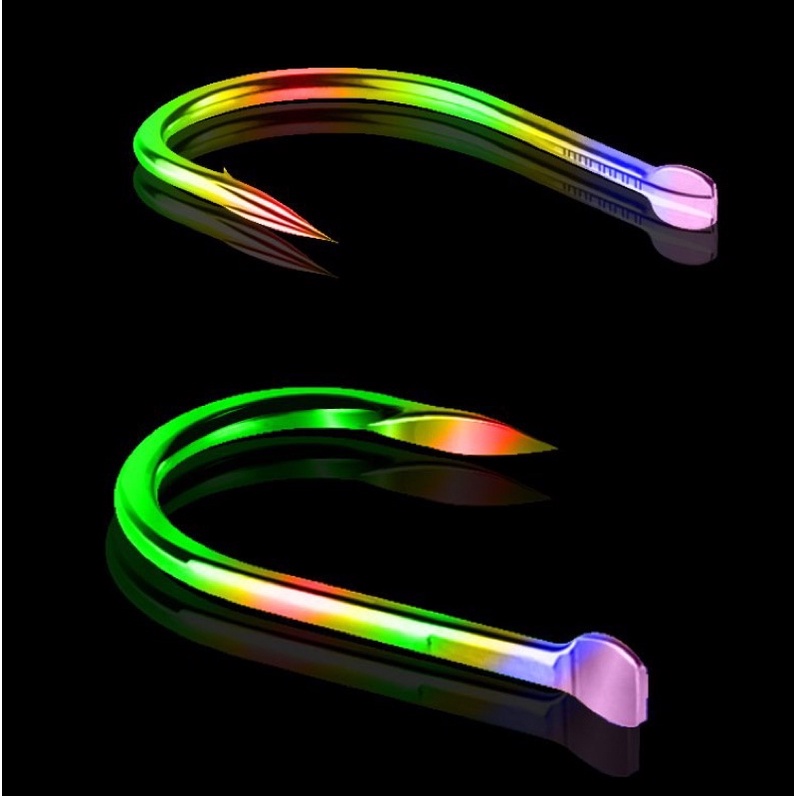 Lưỡi câu cá cao cấp không nghạnh.của  nhà seiko titan 7 màu kết cấu thông minh chống tuột