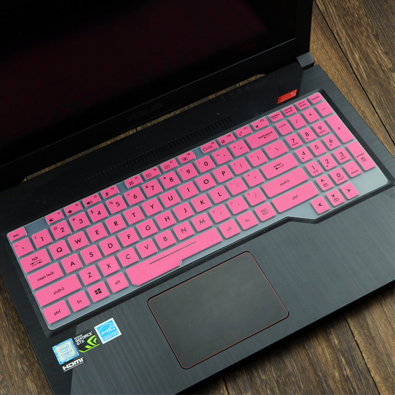 Miếng Dán Bảo Vệ Bàn Phím Bằng Silicon Siêu Mỏng Cho Laptop Asus Fx63Vd / Vm 15.6 Inch