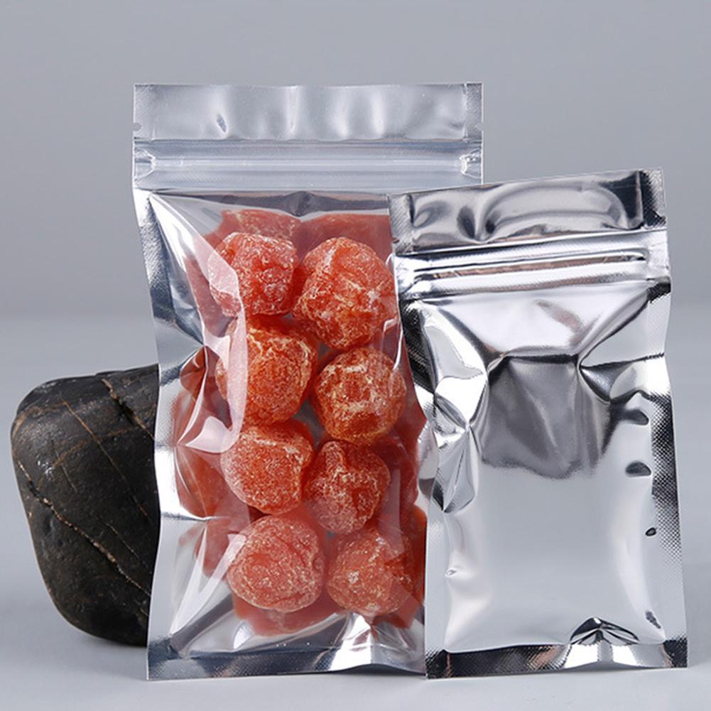 1 Túi Zip Đựng Đồ Bằng Nhựa Chống Thấm Nước Mylar Hologram K2H5