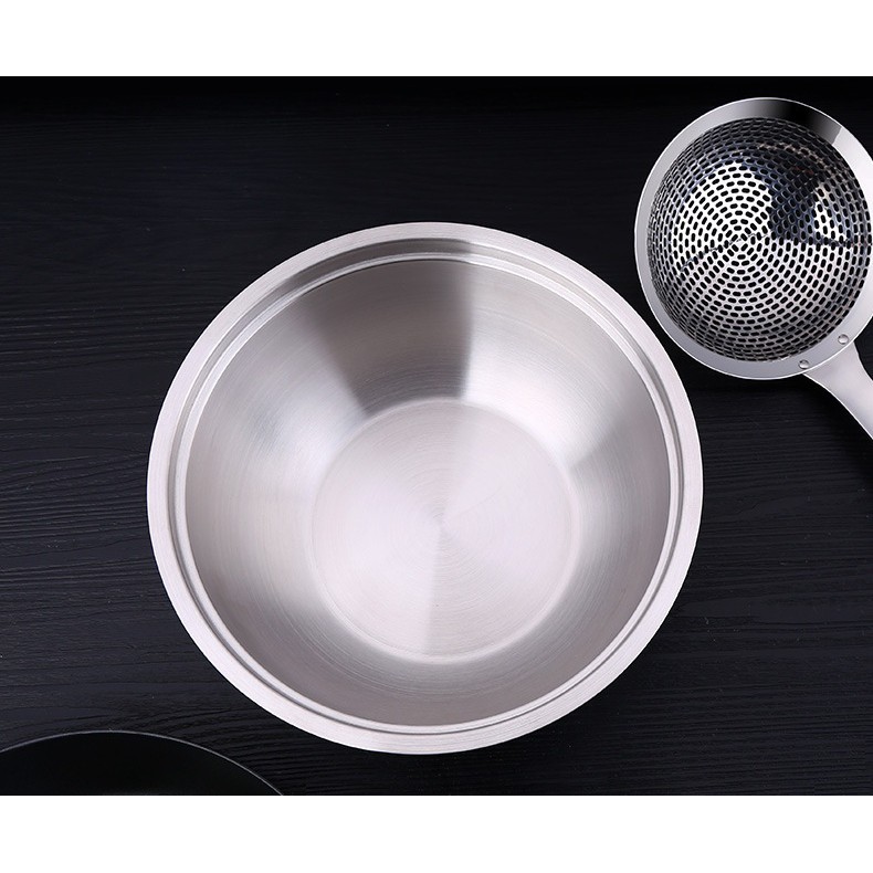 Muôi thủng nấu ăn inox 304, cách nhiệt, siêu bền, siêu cứng, vá thủng - HVL TEA