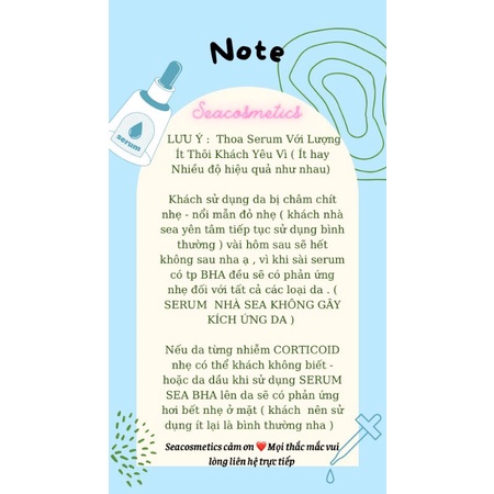SERUM SEA T R Ị T H Â M   tặng 30ml sữa rửa mặt riibe
