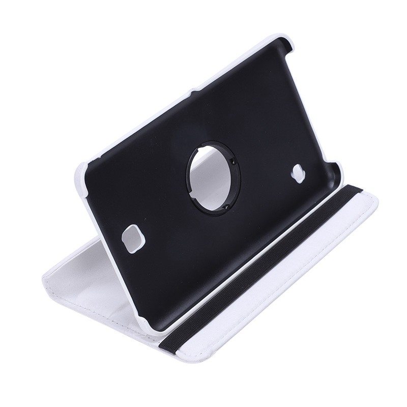 Ốp lưng trắng có thể xoay 360 độ cho máy tính bảng Samsung Galaxy Tab 4 SM-T230 SM-T231