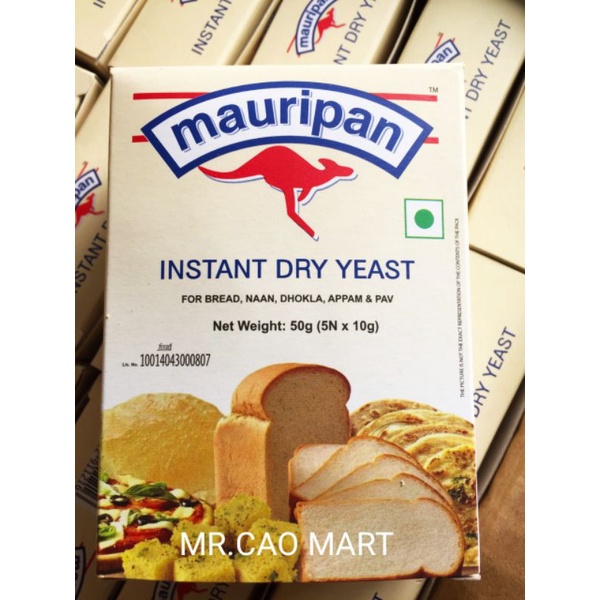 Men lạt Mauripan hộp 50g