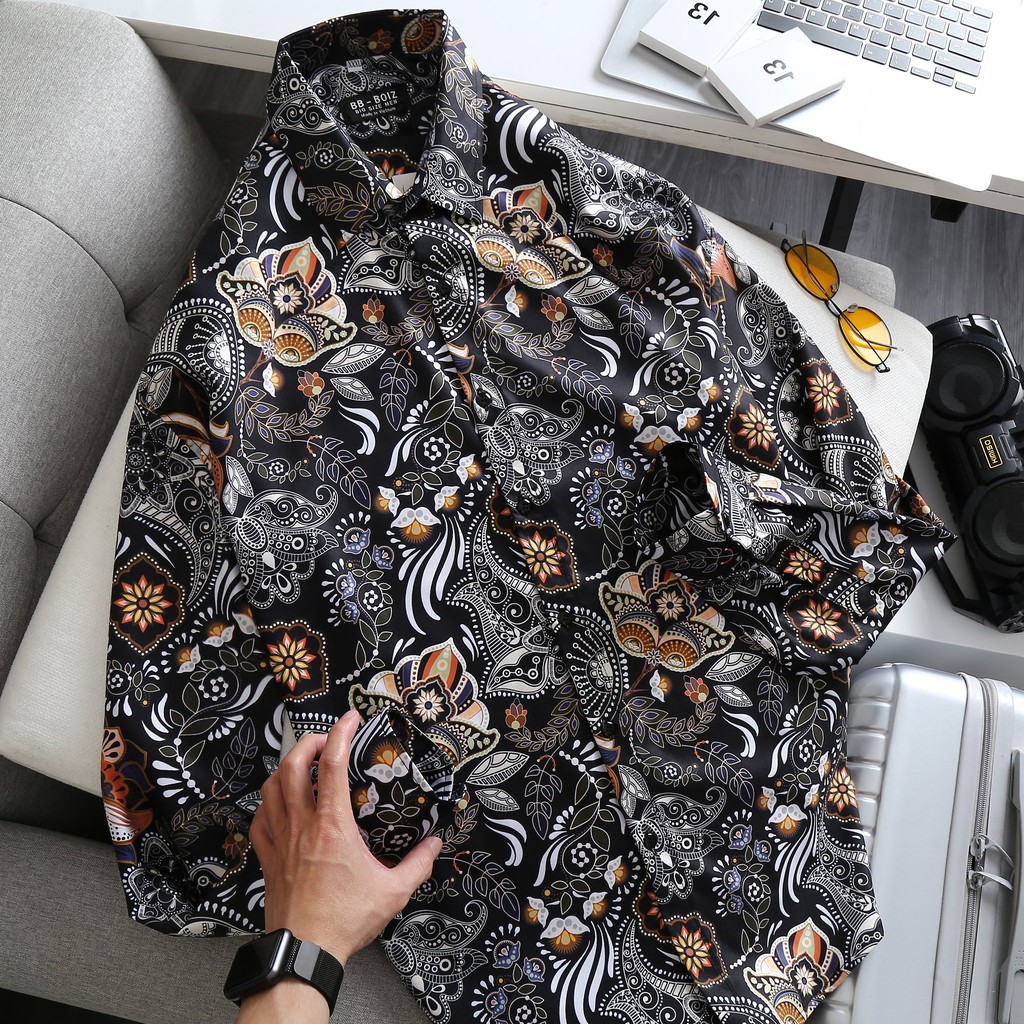 [bigsize < 110kg] ÁO SƠ MI NAM tay dài BIGSIZE | BigBuy360 - bigbuy360.vn