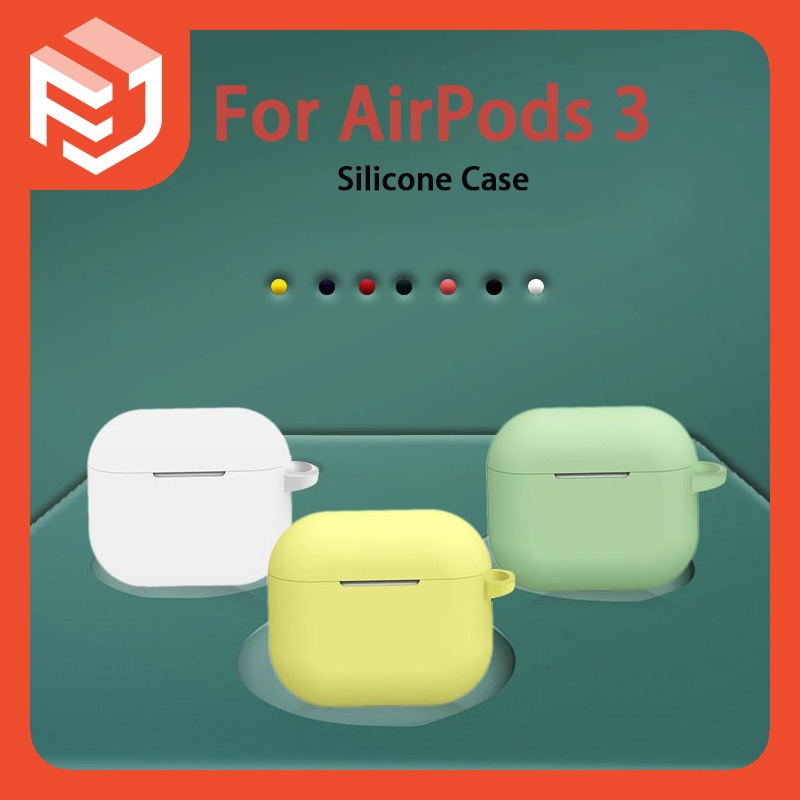 Vỏ Bảo Vệ Hộp Sạc Tai Nghe airpods 3 Bằng Silicon Thời Trang Chống Sốc/ Rơi Vỡ