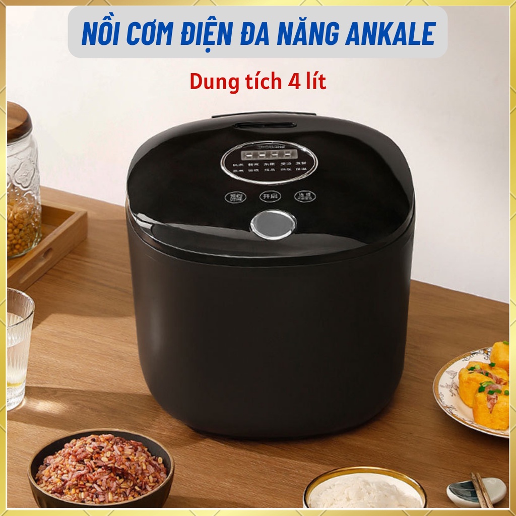 Nồi cơm điện đa năng Jiashi 2,5L cho 3-4 người ăn, nấu cháo ăn dặm cho bé