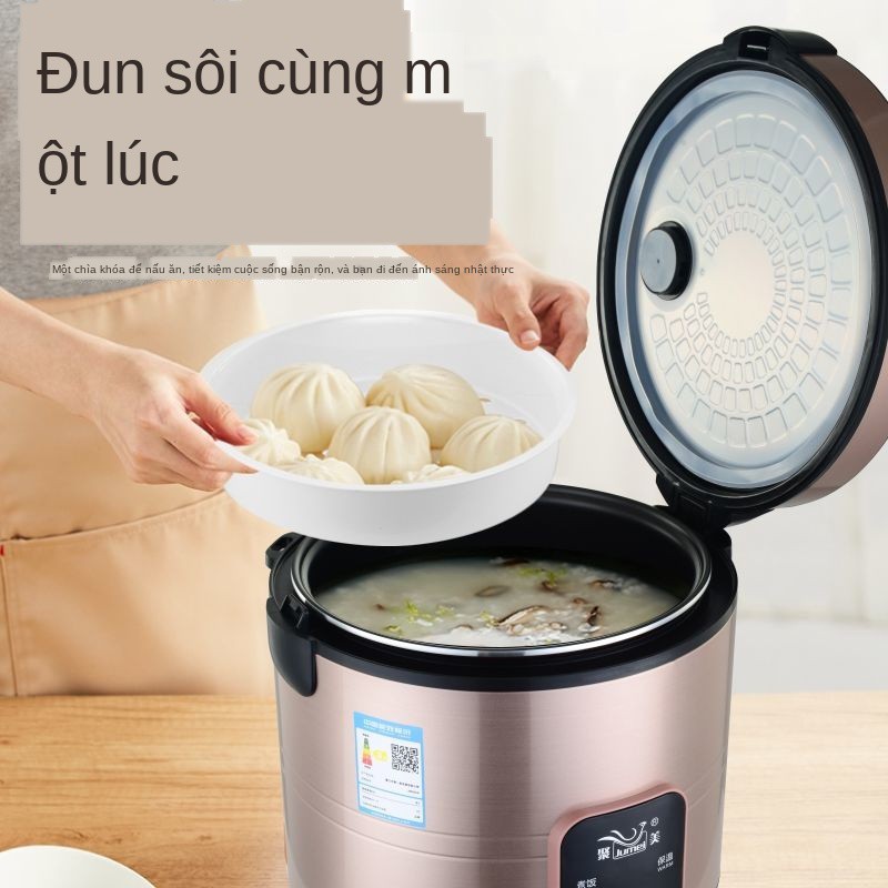 ℗✼●Nồi cơm điện thương mại áp suất thấp 5-10-15 người Nhà hàng canteen khách sạn dung tích lớn gia đình 4-8 lít