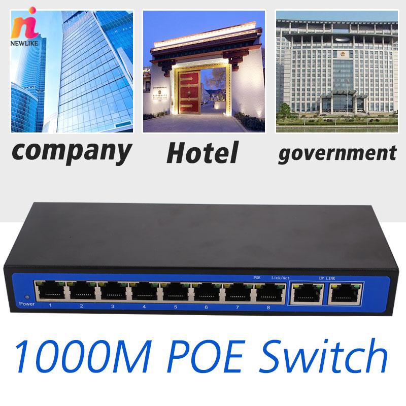 Chất lượng cao Cổng 8 + 2 Công tắc Gigabit POE không chuẩn không có nguồn điện | BigBuy360 - bigbuy360.vn