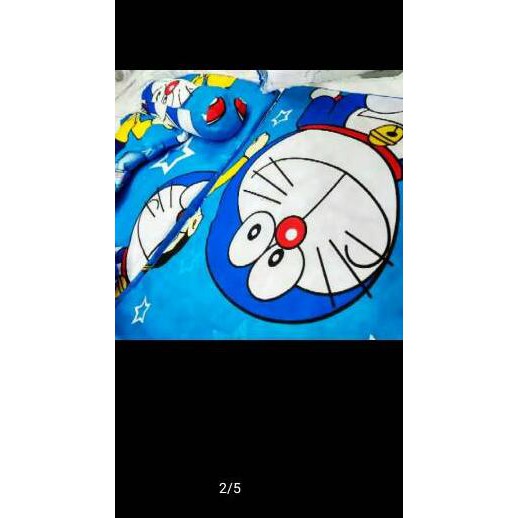Bộ Nệm Ngủ Chống Muỗi Gấp Gọn Hình Doraemon Đáng Yêu Cho Bé Sơ Sinh