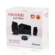 Loa vi tính Microlab Bluetooth M200BT 2.1 - Bảo hành chính hãng 12 tháng