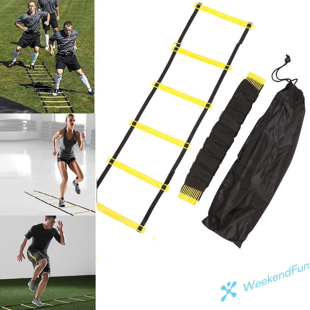 Thang dây nylon hỗ trợ luyện tập tốc độ cho môn bóng đá và thể hình
