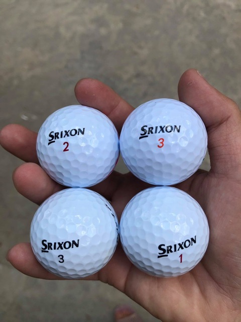 Set 12 BÓNG GOLF SRIXON MỚI 90-99%