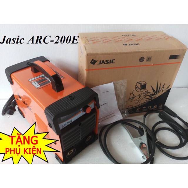 Máy hàn điện tử jasic ARC 200E tặng kính hàn điện tử