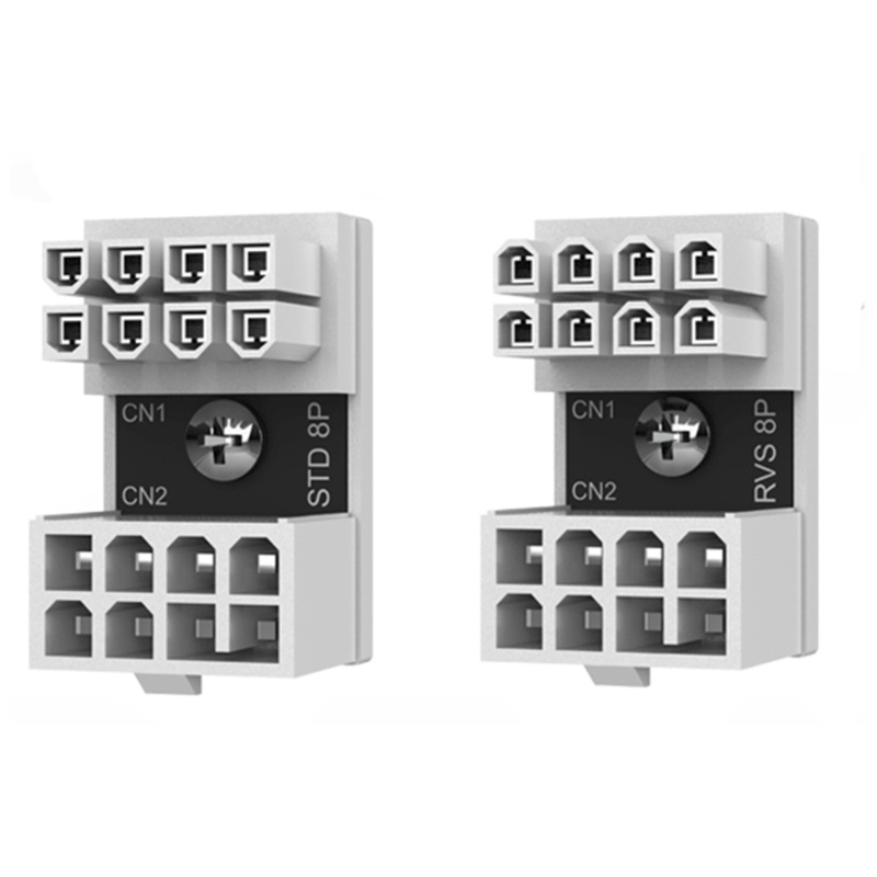 Đầu Nối Chuyển Đổi ATX 8PIN / 6PIN Female Sang 8PIN / 6PIN Male 180 Độ