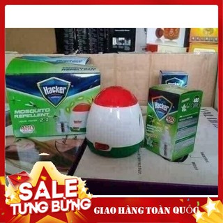 Máy Đuổi Muối Xông Tinh Dầu HACKER - Tặng Kèm Tinh Dầu PT10