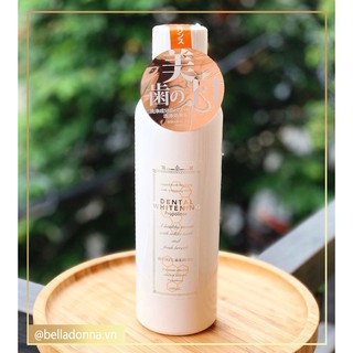 [Chuẩn Auth] Nước súc miệng Dental Whitening Propolinse Nhật Bản 600ml (Chai Trắng)