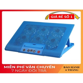 Phụ Kiện Làm Mát Laptop Nhanh Chóng - Làm Mát Gấp 6 Lần Với 6 Quạt Làm Mát M8