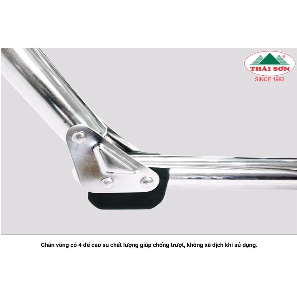Võng Xếp Thái Sơn INOX201/ SẮT-Ống týp 32