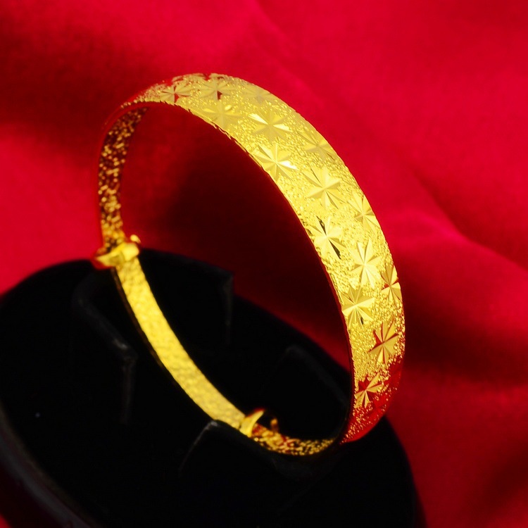 Vòng Tay Hở Mạ Vàng 24K Thời Trang