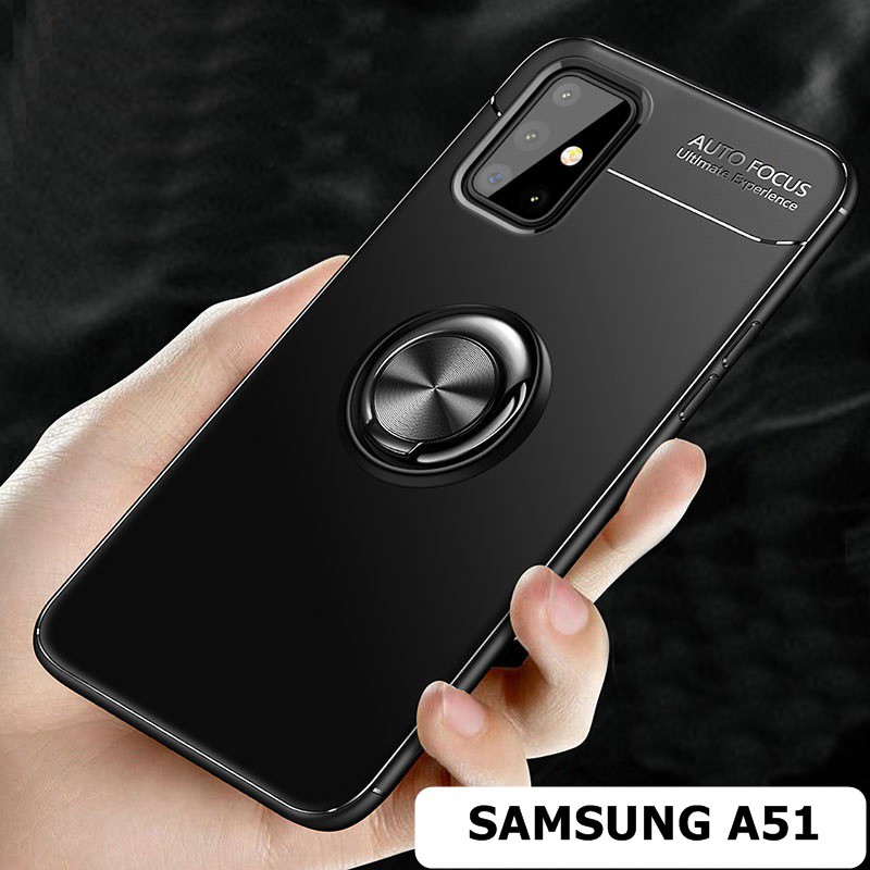 Ốp Lưng Auto Focus SAMSUNG GALAXY A31,A51 ,A71, M51, A02s, A03s Cao Su Bracket Iring