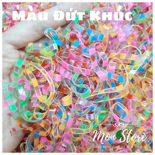 [MUA 1 TẶNG 1] Thun cột tóc / Chun cột tóc đa năng 50g - 100g (loại tốt, size to)