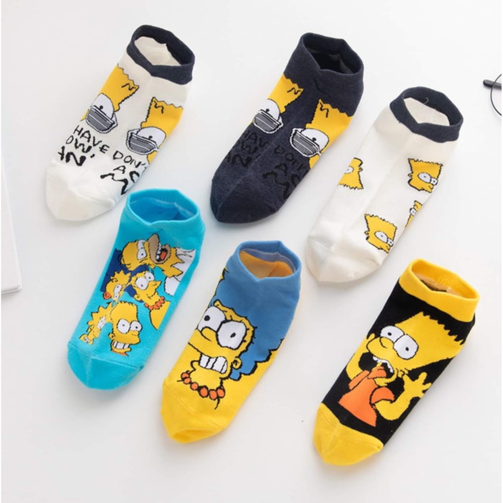 Tất Simpson cổ ngắn - hàng có tag