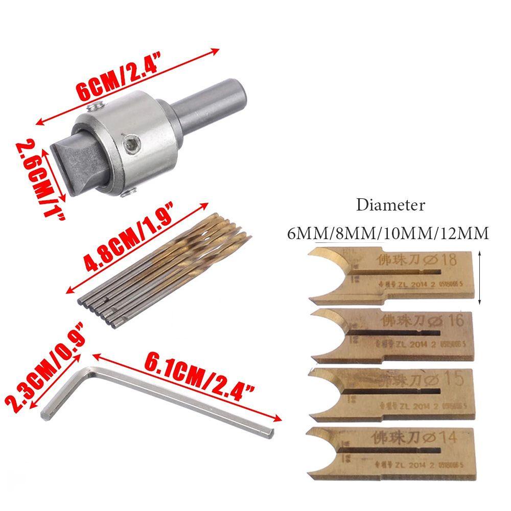 Bộ Dụng Cụ Làm Hạt Cườm Gỗ Siêu Bền Tiện Dụng