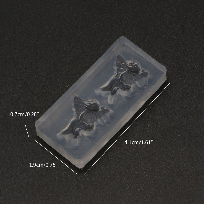 Khuôn silicone hình thiên thần dùng làm trang sức