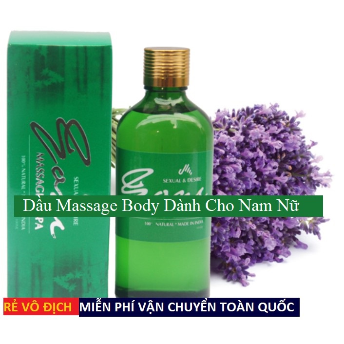 Tinh Dầu Massage Yoni Body Bôi Trơn Nam Nữ - Tăng Hưng Phấn khoái cảm vợ chồng - 100% thiện nhiên - an toàn - hiệu quả
