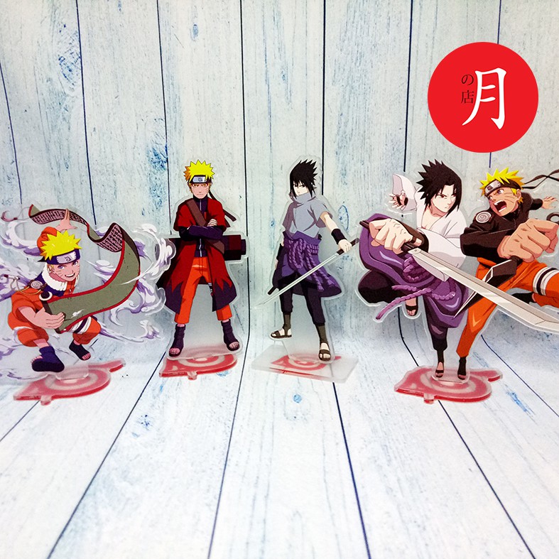 Mô hình 2D Standee Acrylic Anime Naruto 15cm