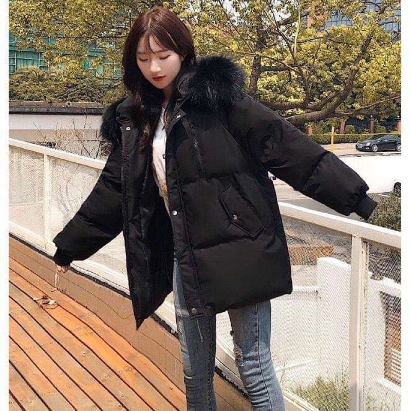 Áo khoác phao nữ form rộng Hàn Quốc | BigBuy360 - bigbuy360.vn