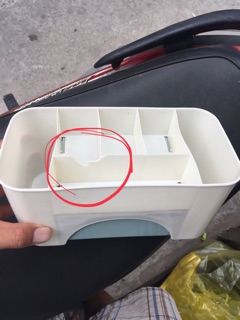 (Thanh lý) cop mỹ phẩm nhựa