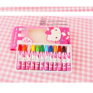 🌻HỘP SÁP MÀU 12 CÂY 🎀 KITTY HOUSE