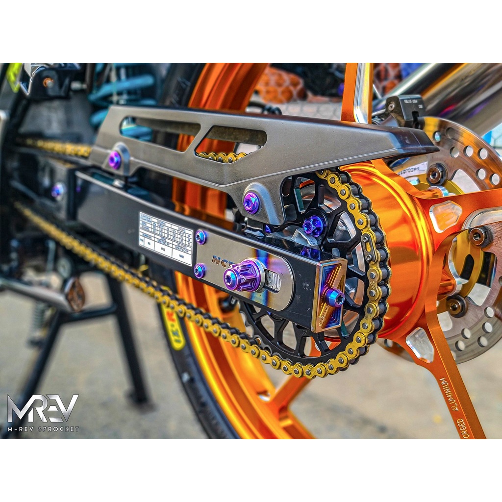 Sên DID 428D 9 ly Vàng 124,130 mắt chính hãng.