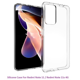 Ốp Xiaomi Redmi Note 11 / Redmi Note 11s 4G dẻo trong suốt (Bản quốc tế)