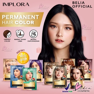 Image of ❤ BELIA ❤ IMPLORA New Permanent Hair Color Semir Rambut (✔️BPOM)