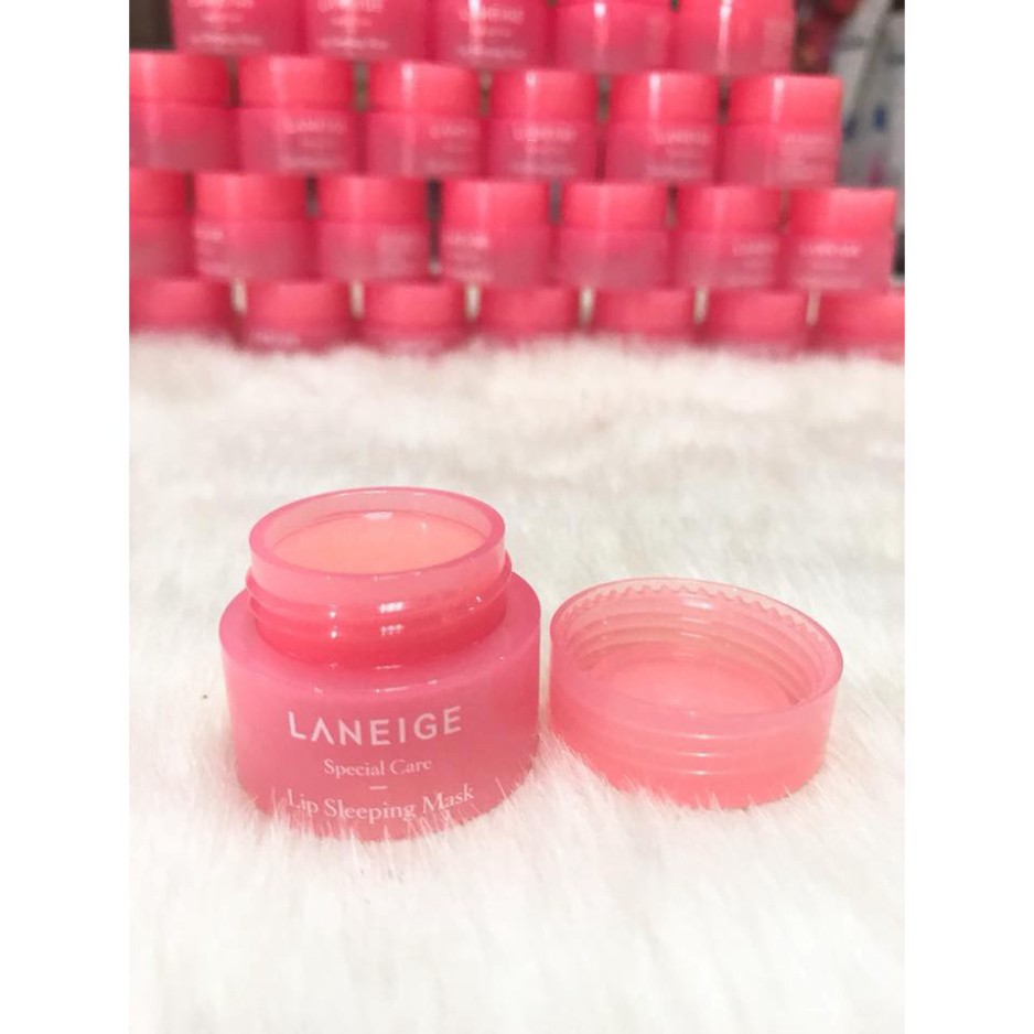 (mini size 3g) Mặt Nạ Ngủ Dưỡng Ẩm Môi Và Phục Hồi Môi Thâm Laneige Lip Sleeping Mask