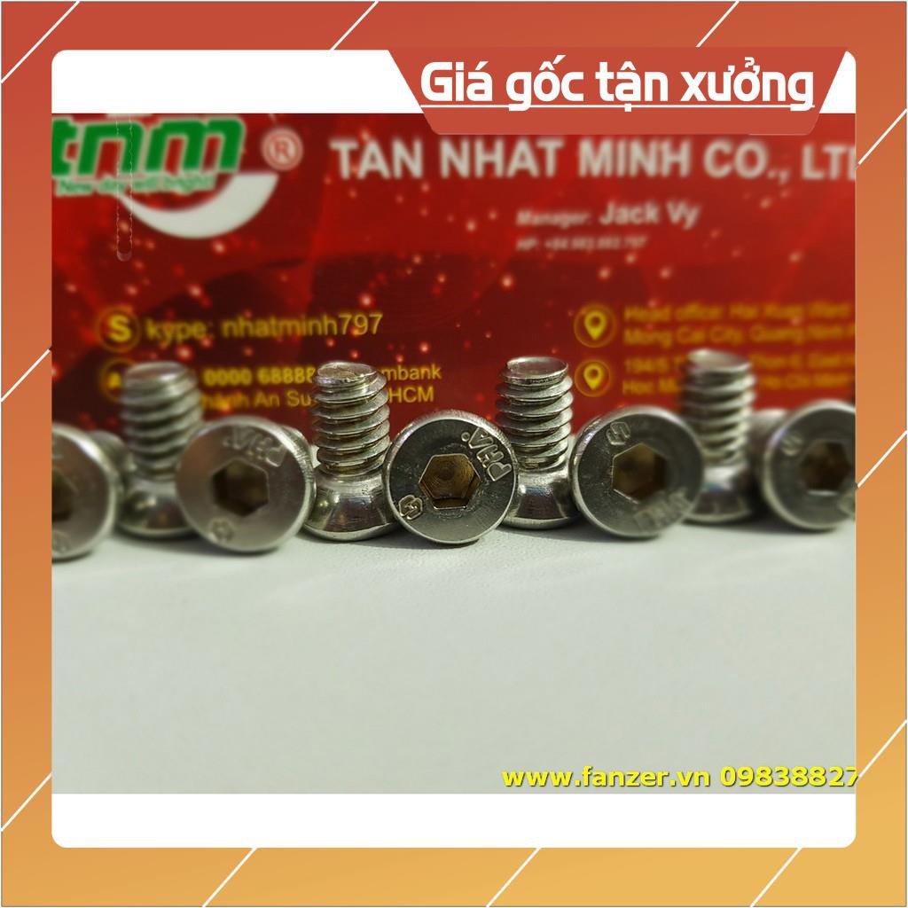 Vít lục giác dùng cho ke vĩnh cửu bắt góc của nhôm, M6, dùng đầu lục giác 4mm