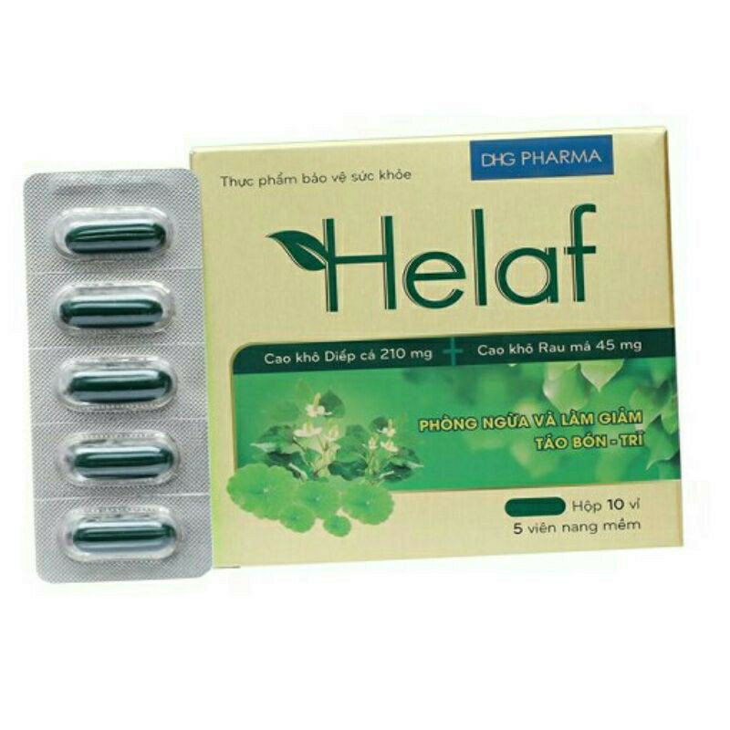 Viên uống  HELAF DHG  ⚡ CAM KẾT CHÍNH HÃNG ⚡ Thanh nhiệt giải độc cho cơ thể hiệu quả