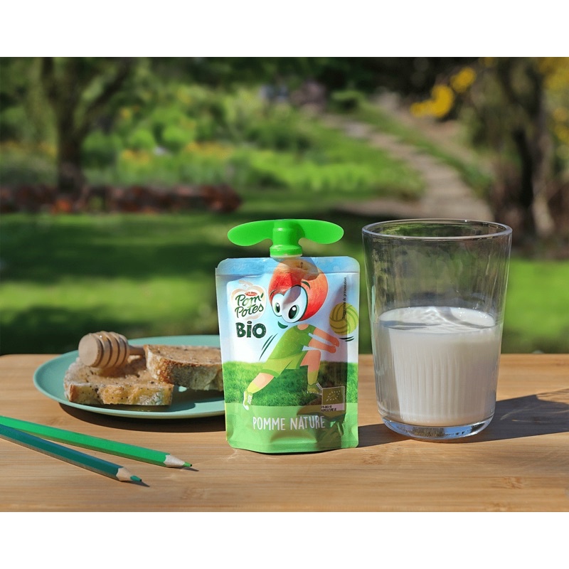 |Ăn dặm NGON & LÀNH| Hàng AIR - Trái cây nghiền hữu cơ Pom Potes cho bé từ 6m