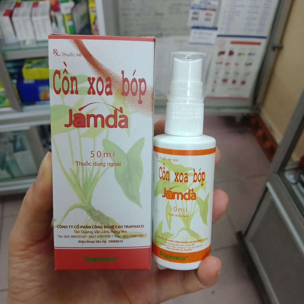 Côn xoa bóp JAMDA lọ 50ml