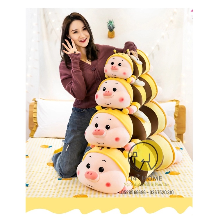 GẤU BÔNG ONG HEO Vàng dễ thương nhồi bông - Hàng nhập khẩu cao cấp
