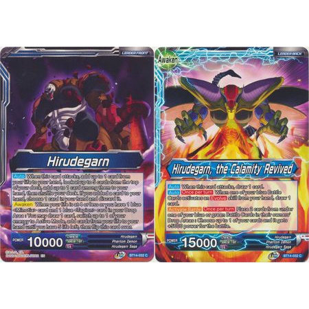 Thẻ bài Dragonball - TCG - Hirudegarn // Hirudegarn, the Calamity Revived / BT14-032'