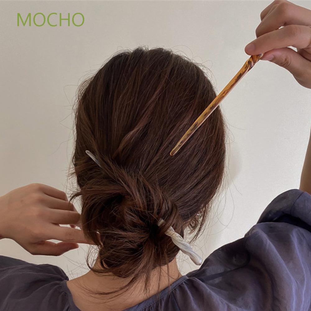 1 Kẹp Tóc Họa Tiết Da Báo Nhiều Màu Sắc Phong Cách Hàn Quốc Cổ Điển Cho Nữ