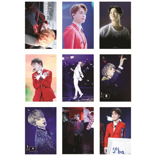 Lomo card ảnh thành viên BTS - JIMIN T10 full 63 ảnh