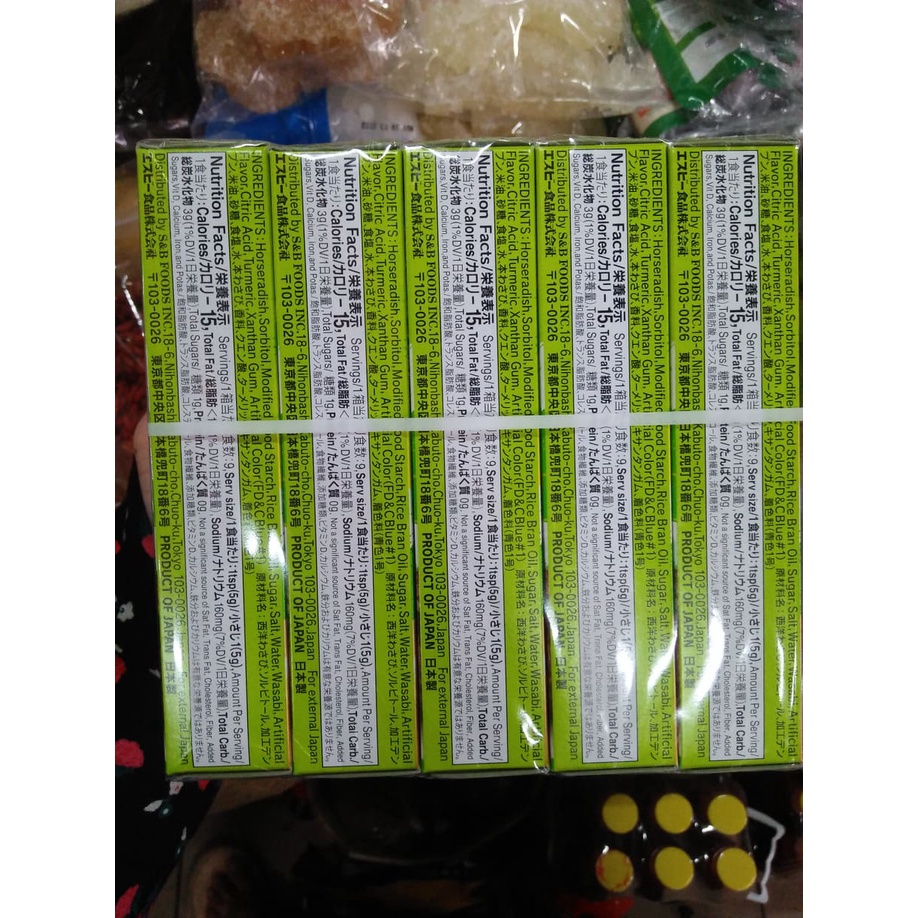 COMBO 3 TUÝP MÙ TẠT WASABI S&amp;B HÀNG CHUẨN XỊN NHẬP KHẨU NHẬT BẢN - tuýp 43gr