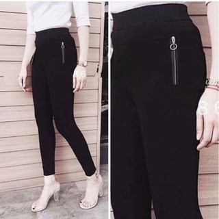 Quần Legging Phối KHÓA SƯỜN