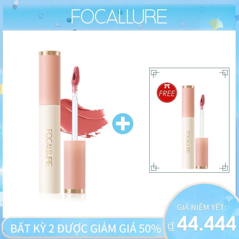 [Hàng mới về] Son môi Focallure chất kem mịn mượt như nhung thời trang xinh xắn